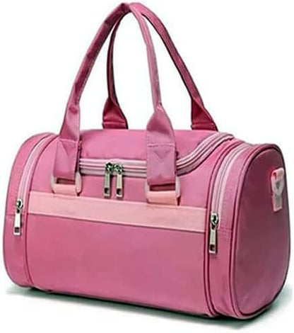 Kids Ballerina Dance Bag for Girls, Duffel Is the Perfect Size for Ballet Class,Dance Recitals,Weekend Overnight, Short Trips,Carry-On Size
